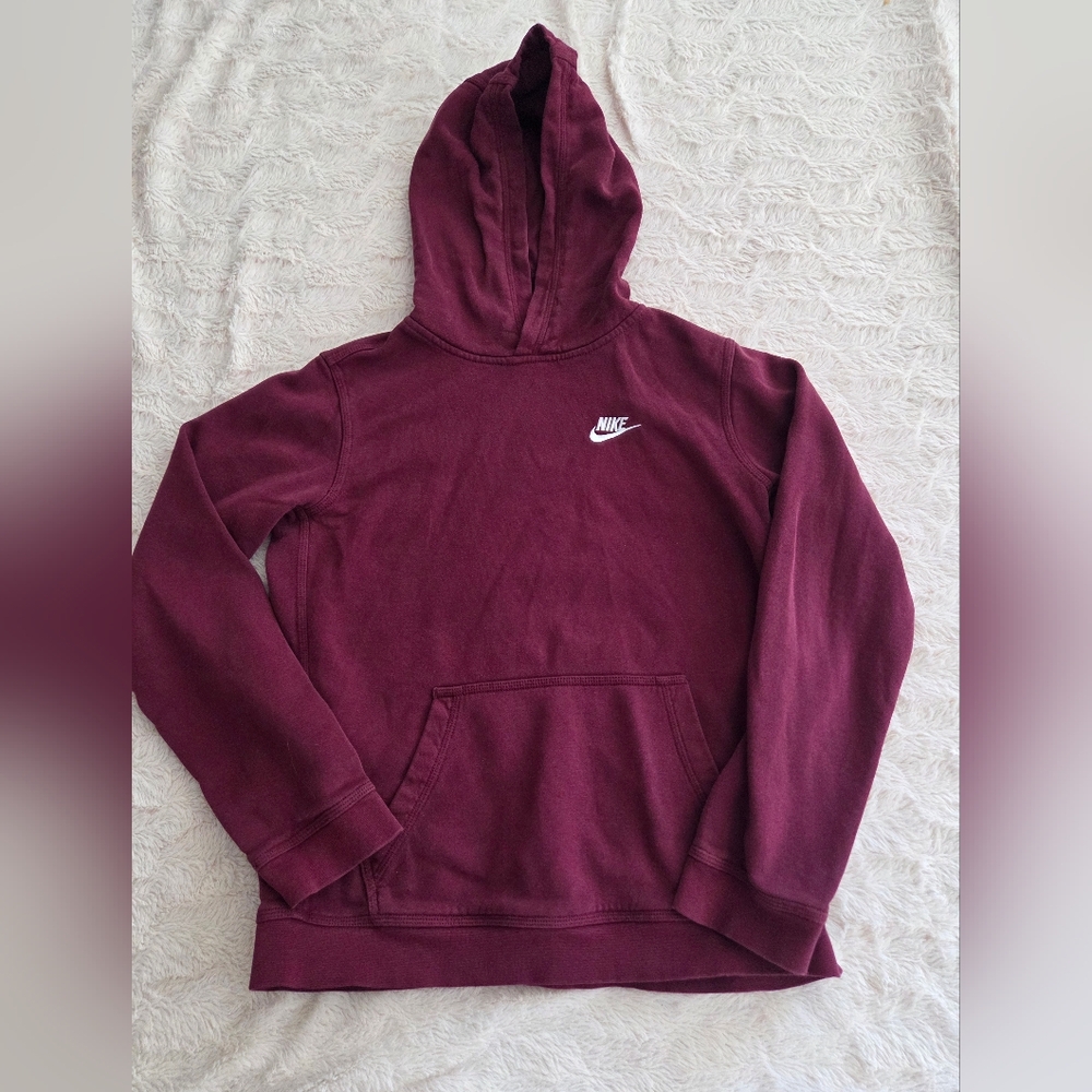Kids Nike Burgundy Sweatshirt